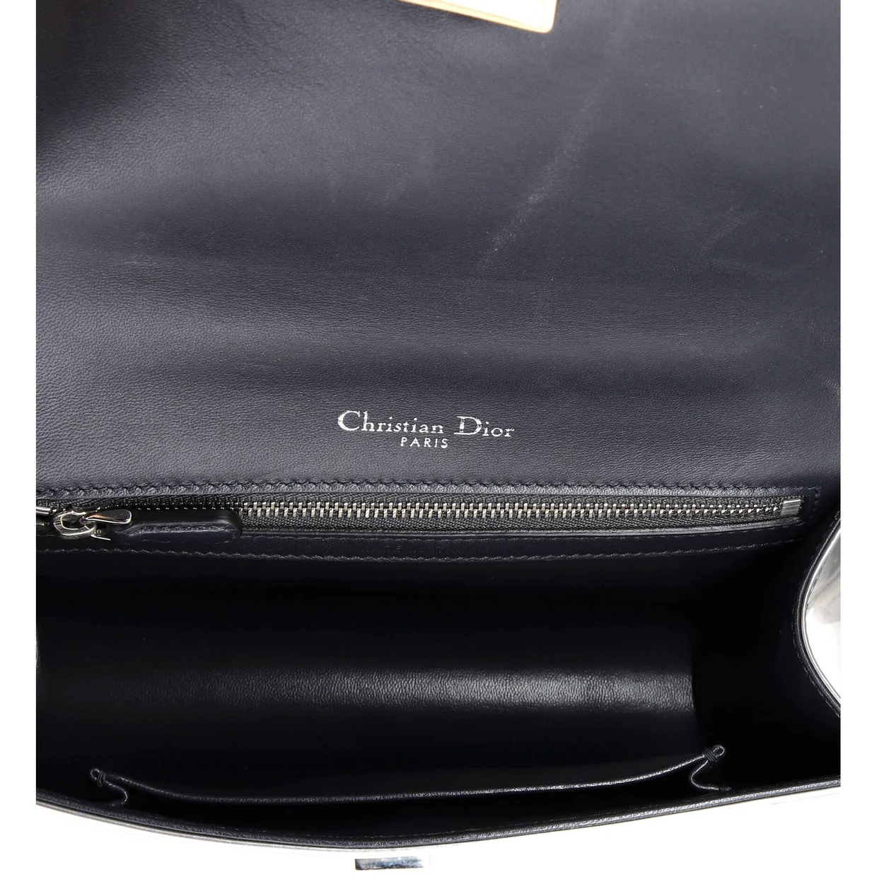 Diorama Flap Bag Beaded Leather Small - Deep Luxury