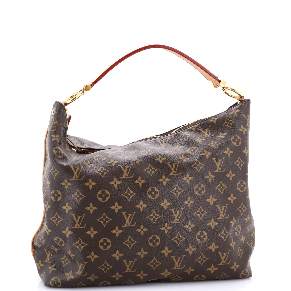 Sully Handbag Monogram Canvas MM - Deep Luxury