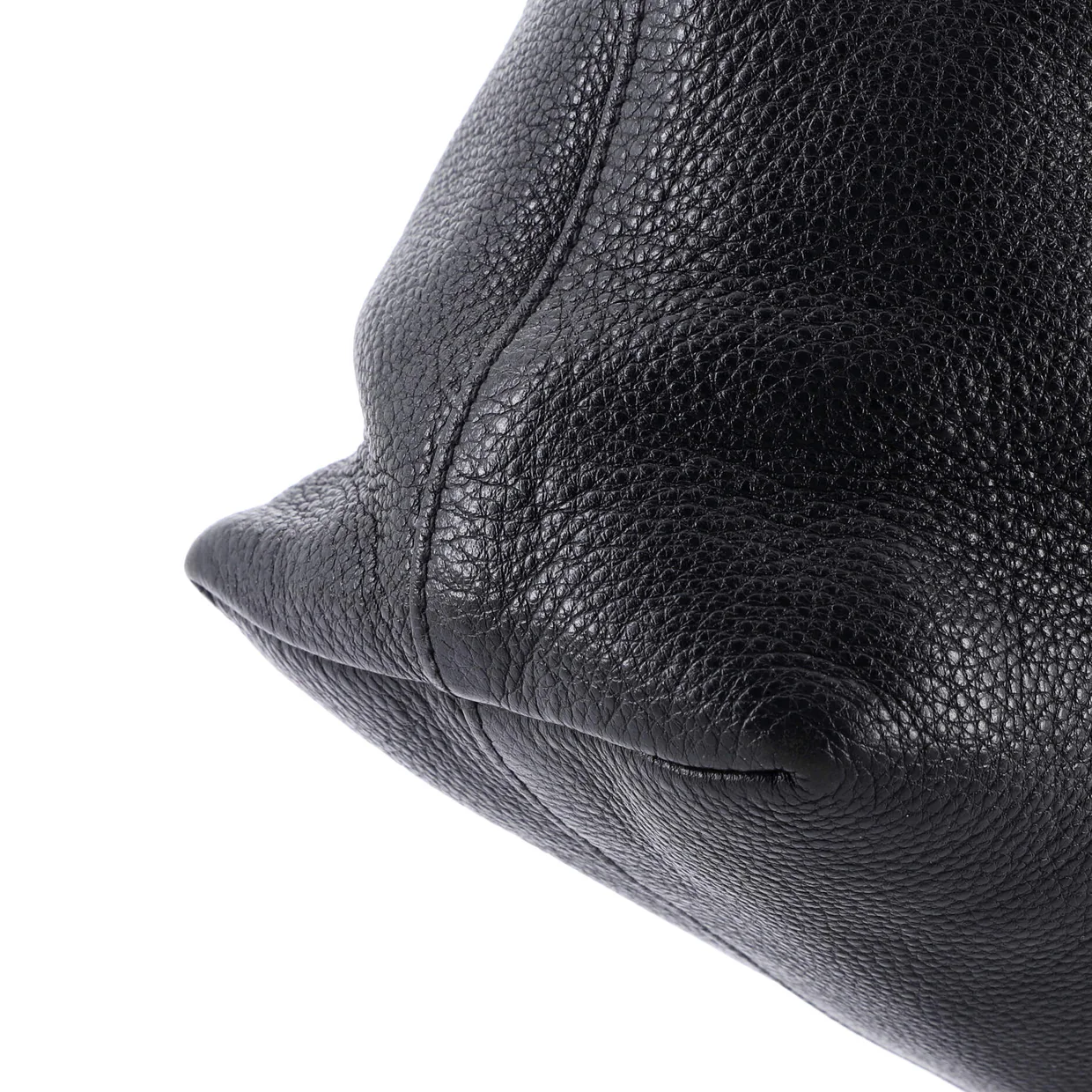 Convertible Shopper Tote Vitello Daino Large - Deep Luxury