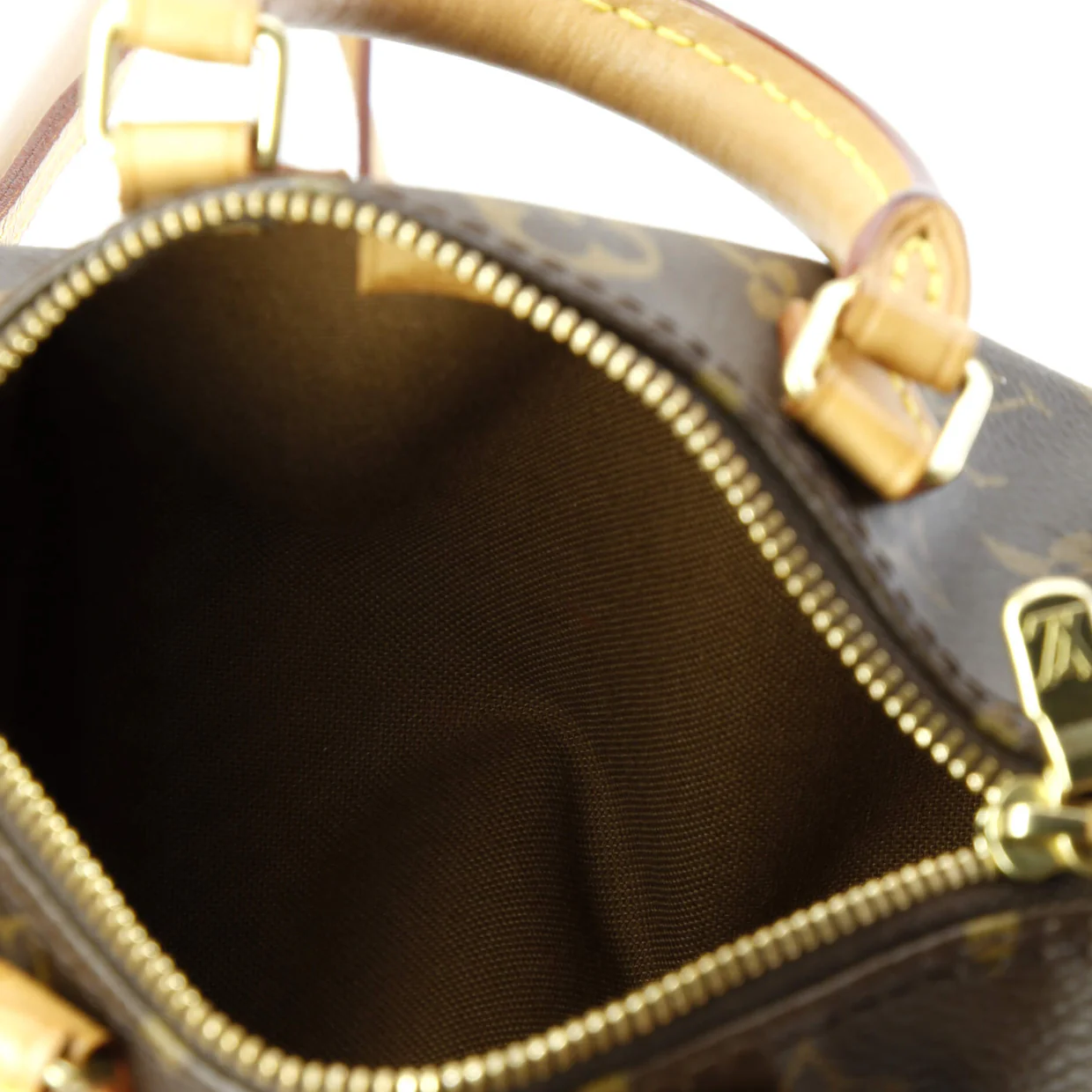 Speedy Bandouliere Bag Monogram Canvas Nano - Deep Luxury