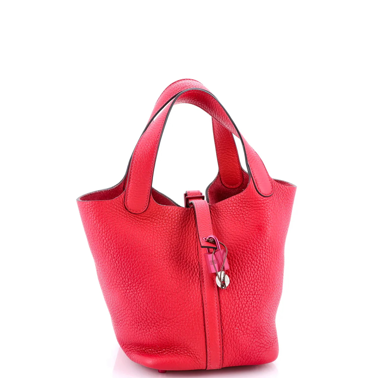 Monochrome Picotin Lock Bag Clemence PM - Deep Luxury