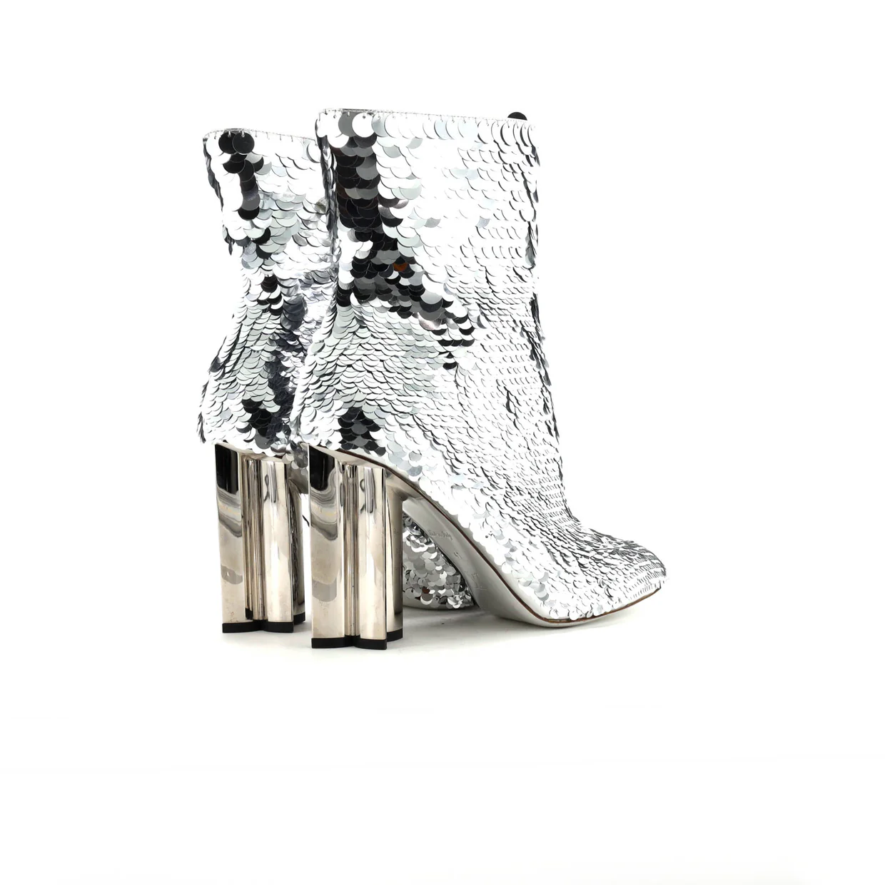 Women's Silhouette Ankle Boots Sequins - Deep Luxury
