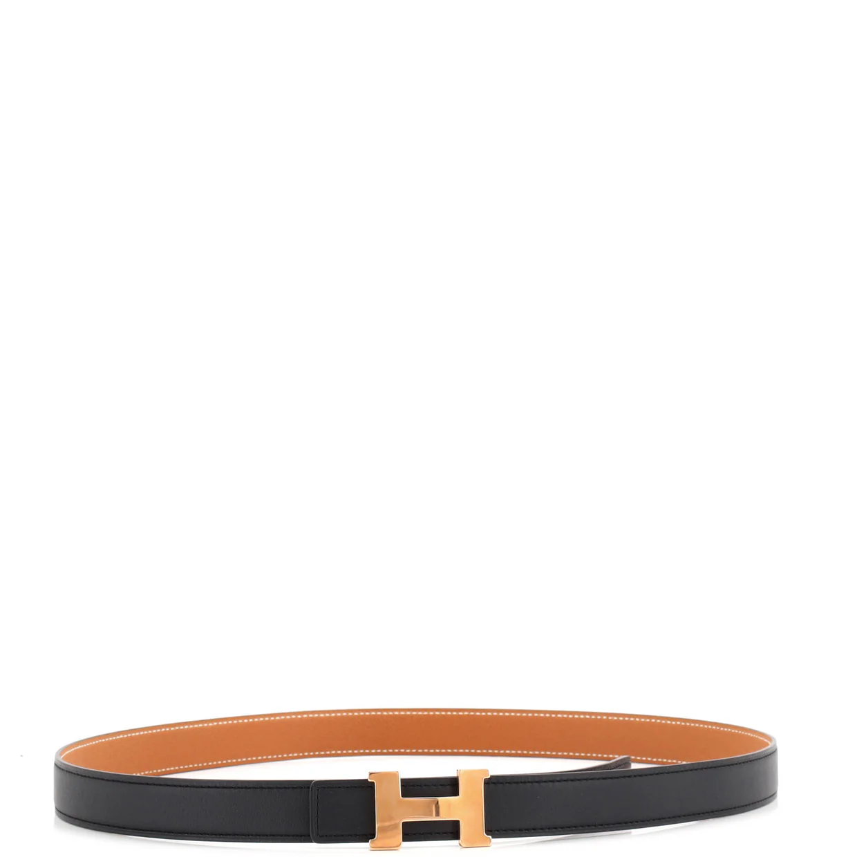 Constance Reversible Belt Leather Thin - Deep Luxury