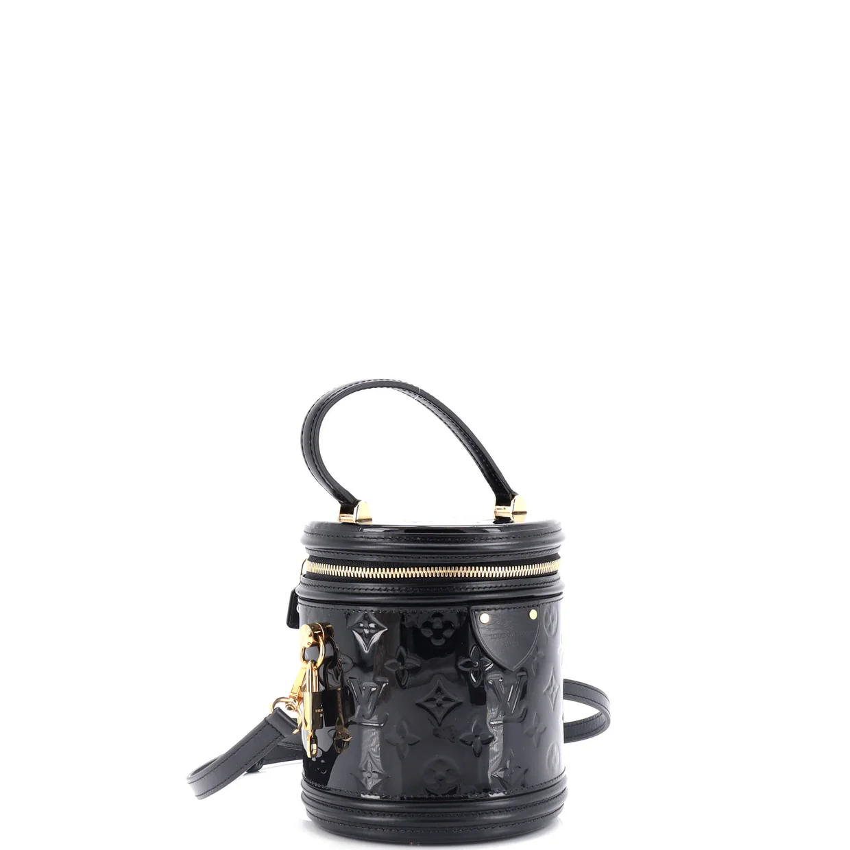 Cannes Handbag Monogram Vernis - Deep Luxury