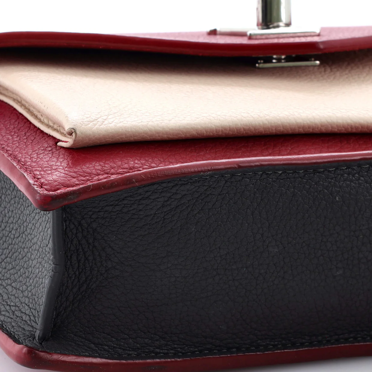 Mylockme Monochrome Handbag Leather BB - Deep Luxury