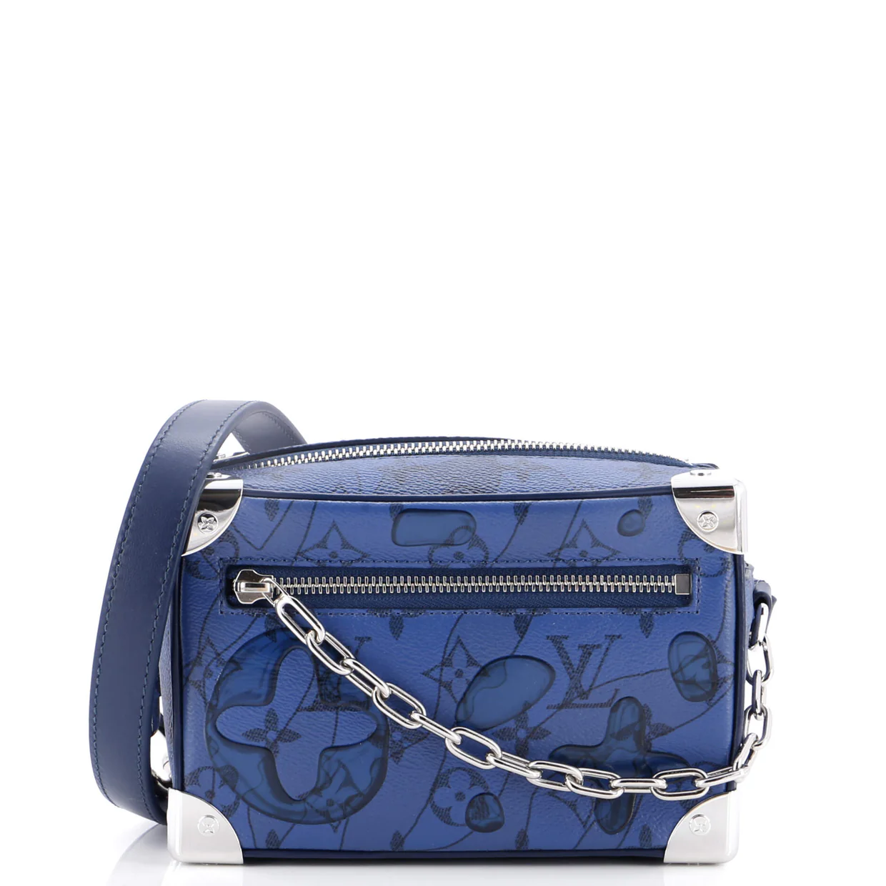 Soft Trunk Bag Limited Edition Aquagarden Monogram Canvas Mini - Deep Luxury