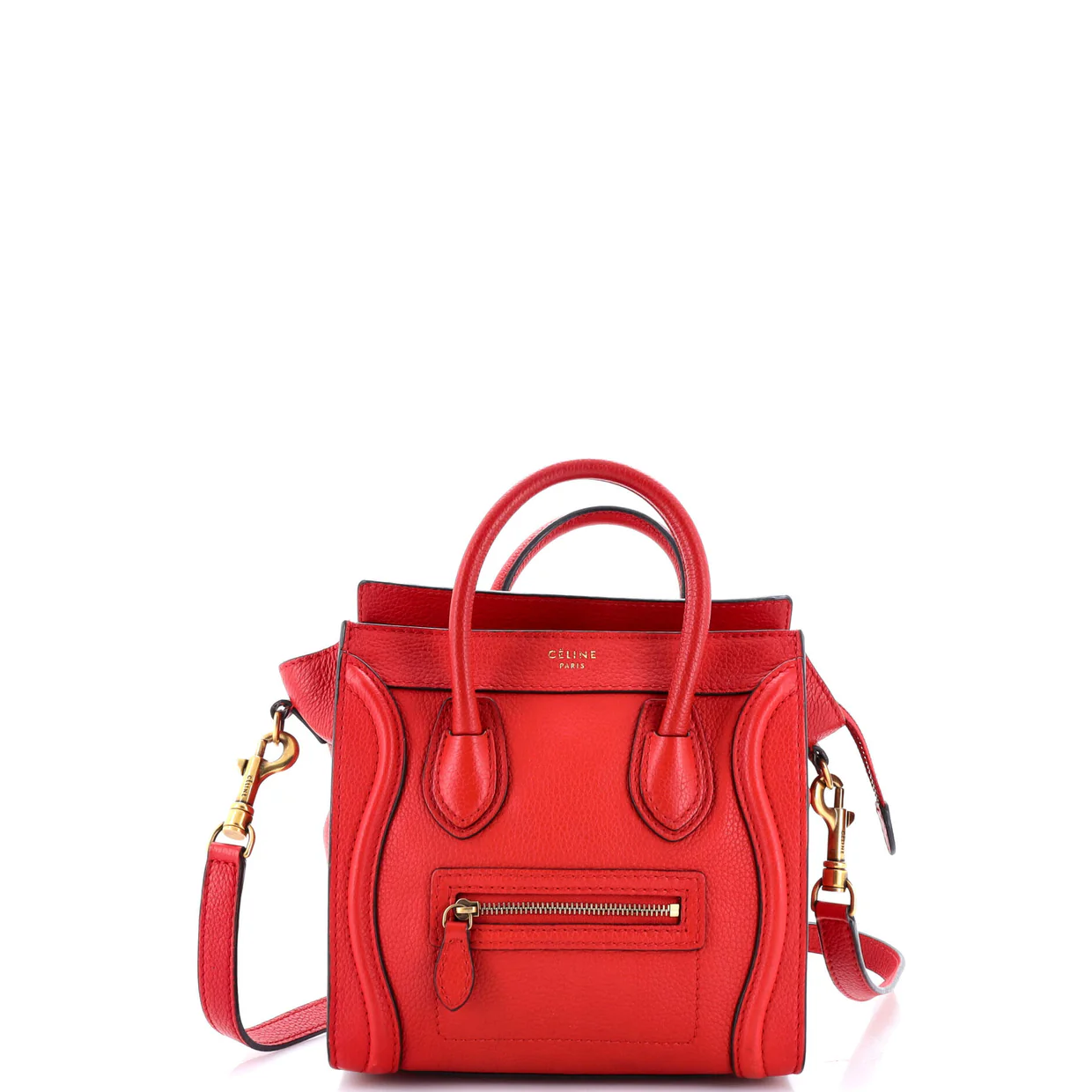 Luggage Bag Grainy Leather Nano - Deep Luxury