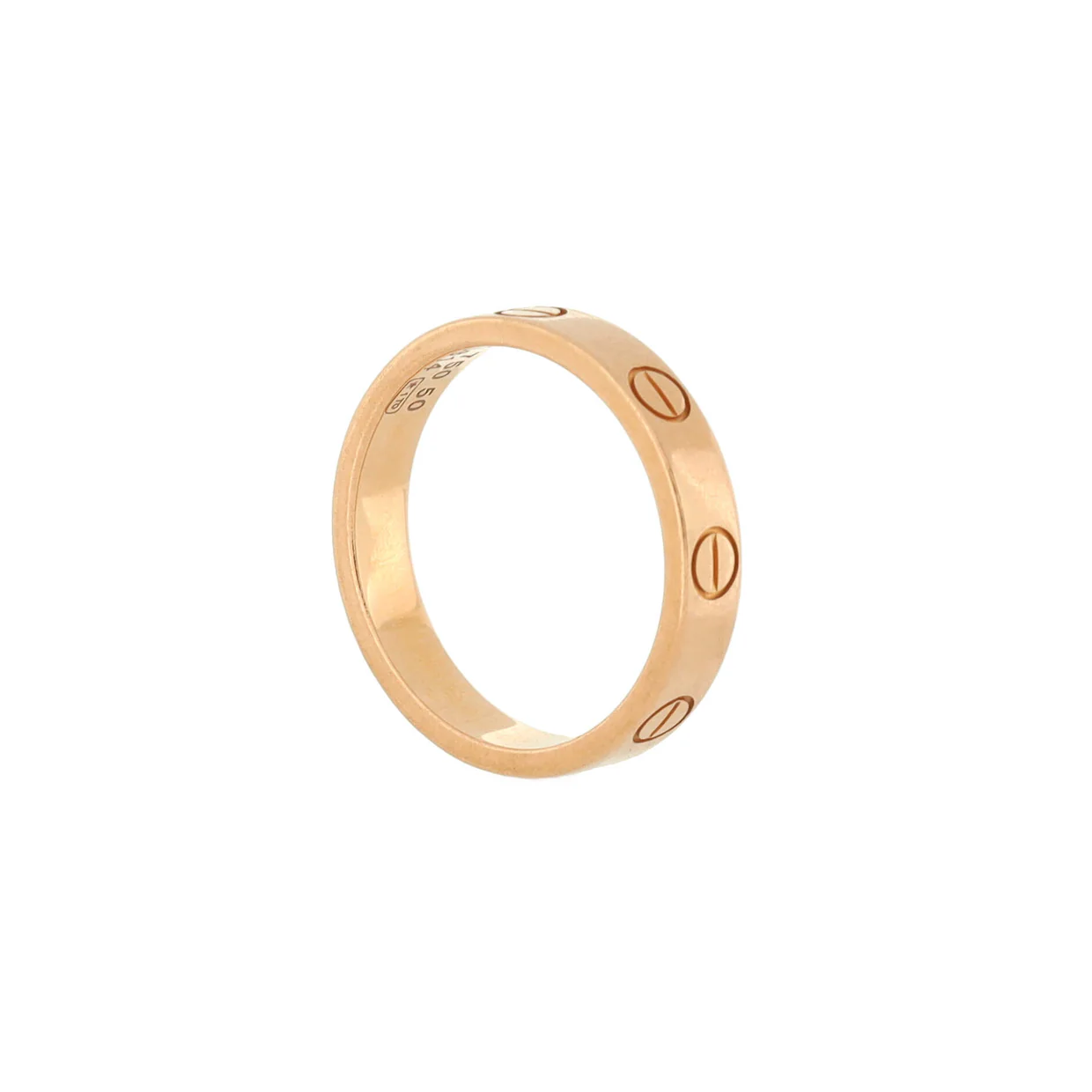 Love Wedding Band Ring 18K Rose Gold - Deep Luxury