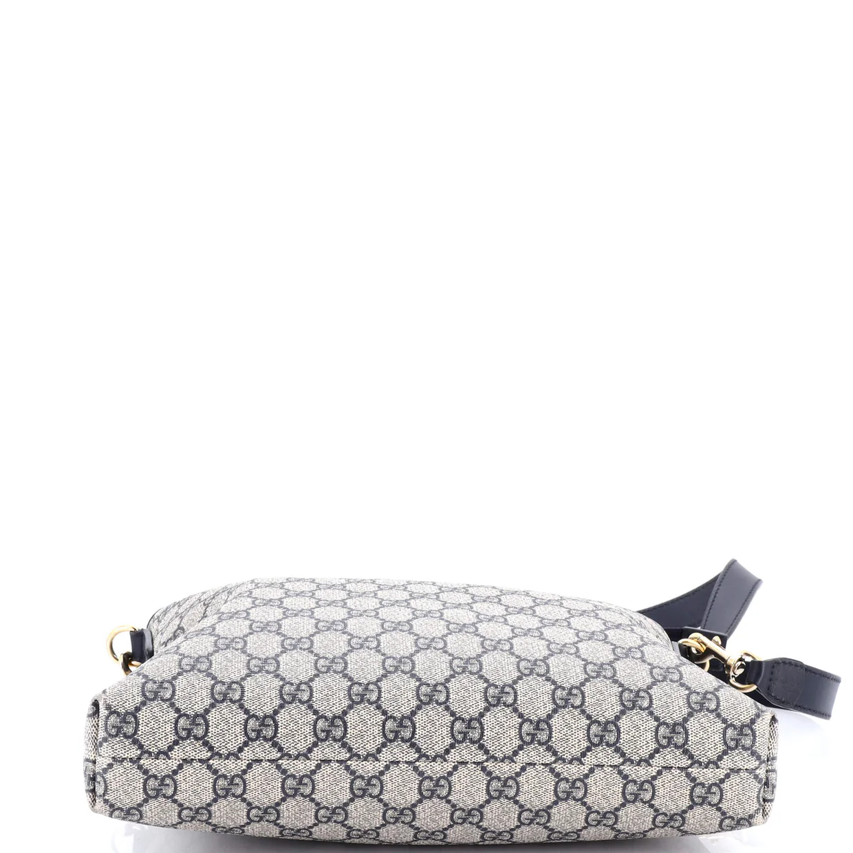Flat Messenger Bag GG Canvas Medium - Deep Luxury