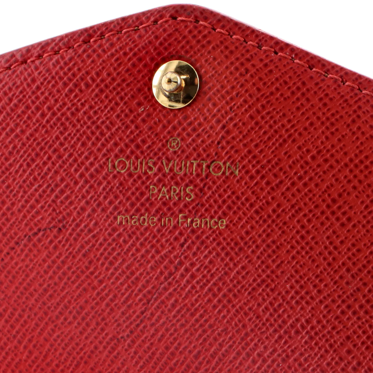 Sarah Wallet NM Studded Damier - Deep Luxury