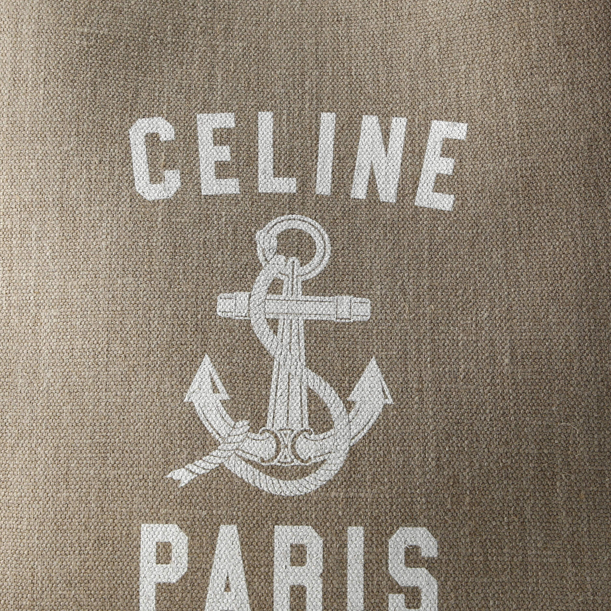 Vertical Cabas Tote Printed Canvas and Leather Small - Deep Luxury