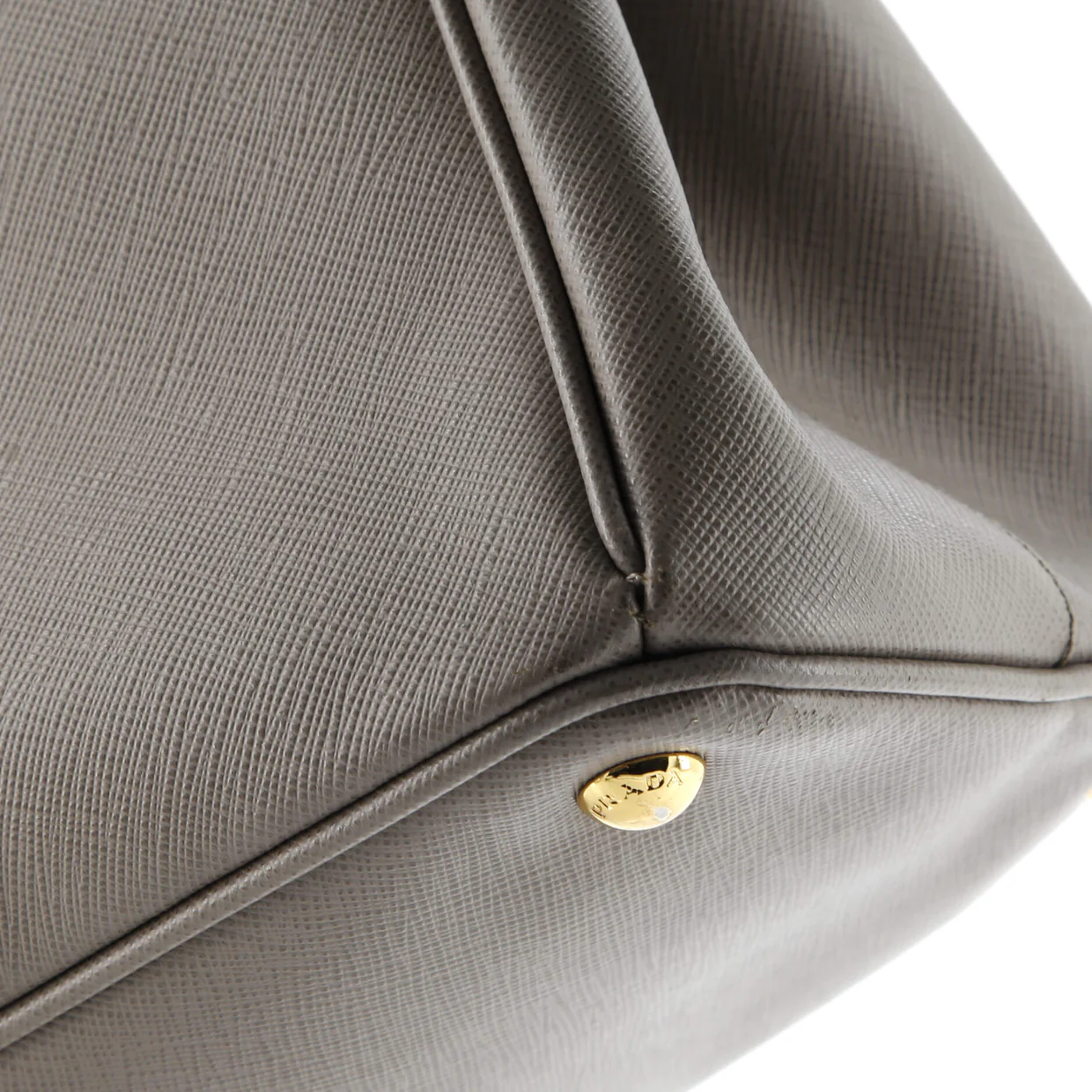 Double Zip Lux Tote Saffiano Leather Large - Deep Luxury