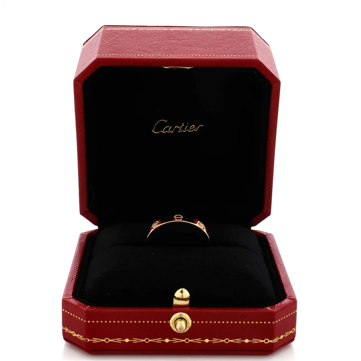 Love Wedding Band Ring 18K Rose Gold - Deep Luxury