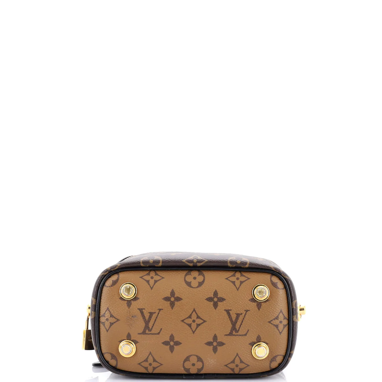 Vanity Handbag Reverse Monogram Canvas PM - Deep Luxury