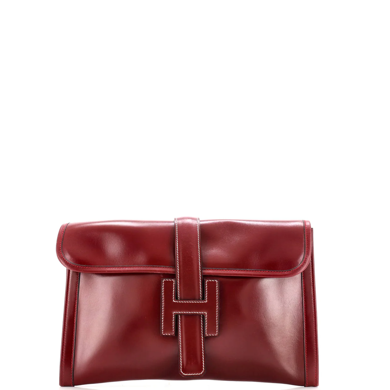 Jige Clutch Box Calf PM - Deep Luxury