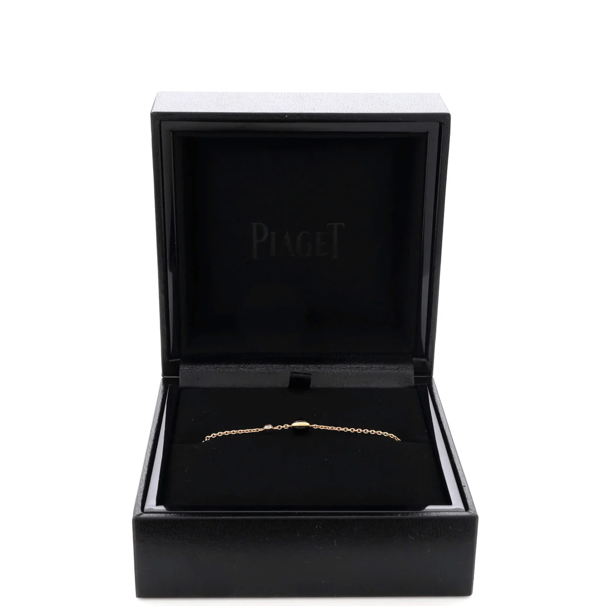 Possession Bracelet 18K Rose Gold with Onyx and Diamond - Deep Luxury