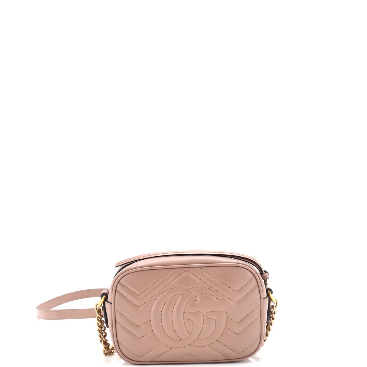 GG Marmont Shoulder Bag Matelasse Leather Mini - Deep Luxury