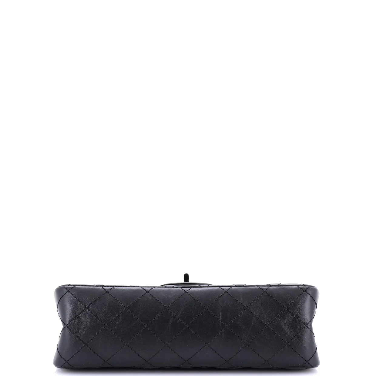 Space Charms Reissue 2.55 Flap Bag Quilted Aged Calfskin 225 - Deep Luxury