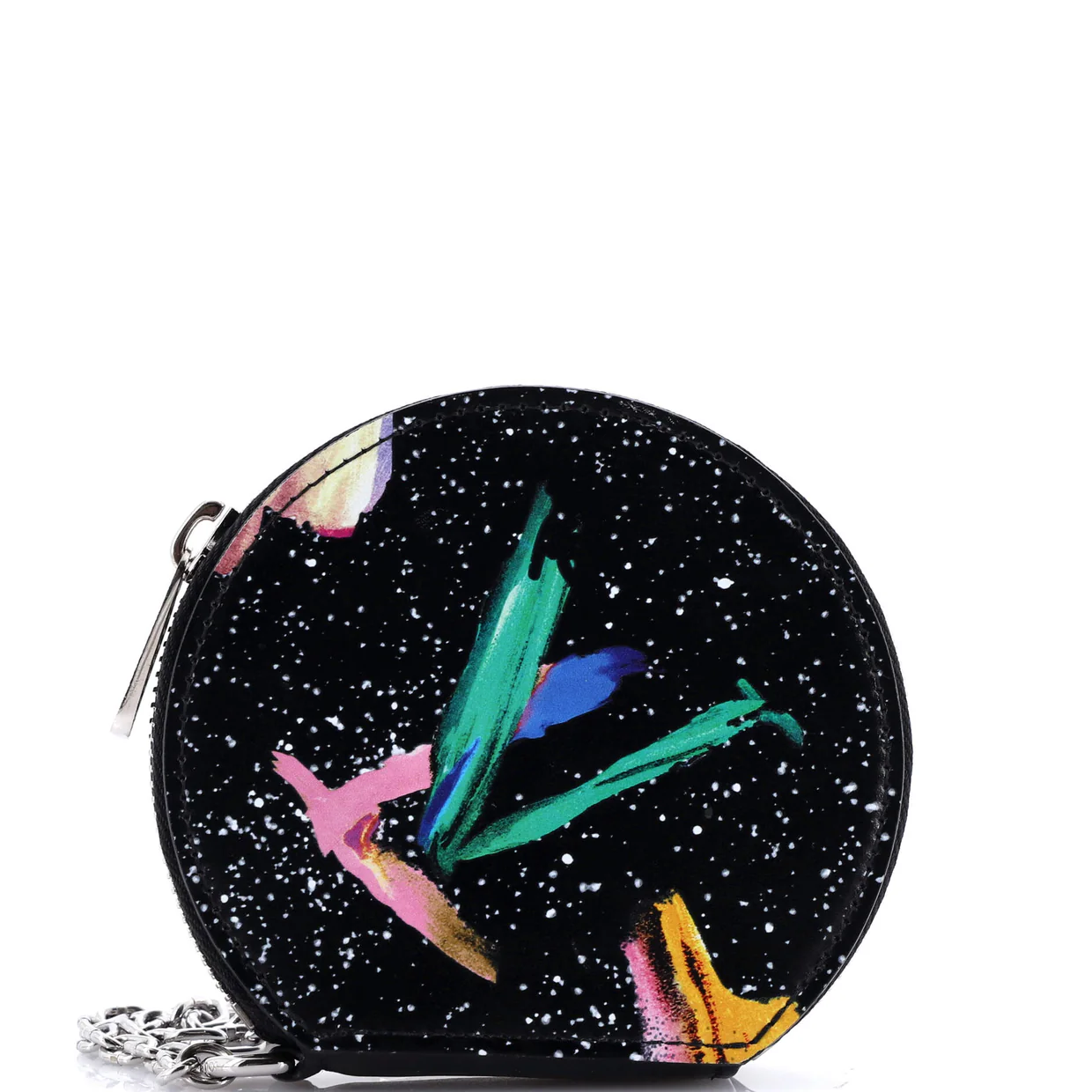 Boite Chapeau Coin Purse Limited Edition Splash Leather - Deep Luxury