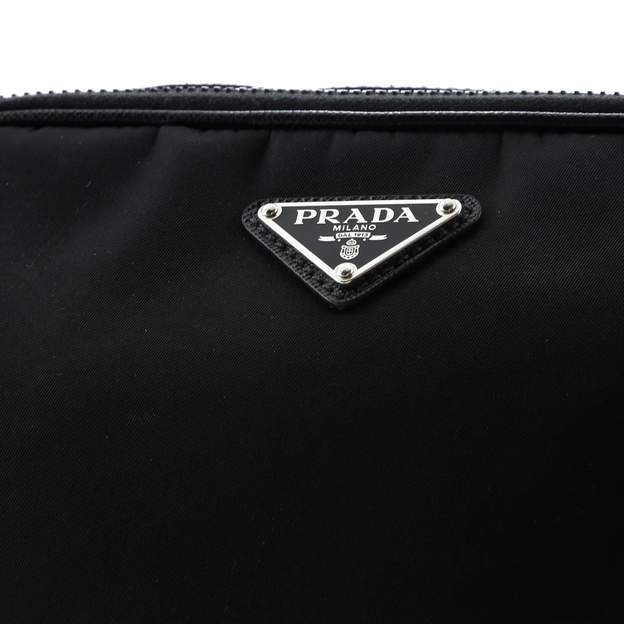 Brique Camera Crossbody Bag Re-Nylon with Saffiano Leather Small - Deep Luxury
