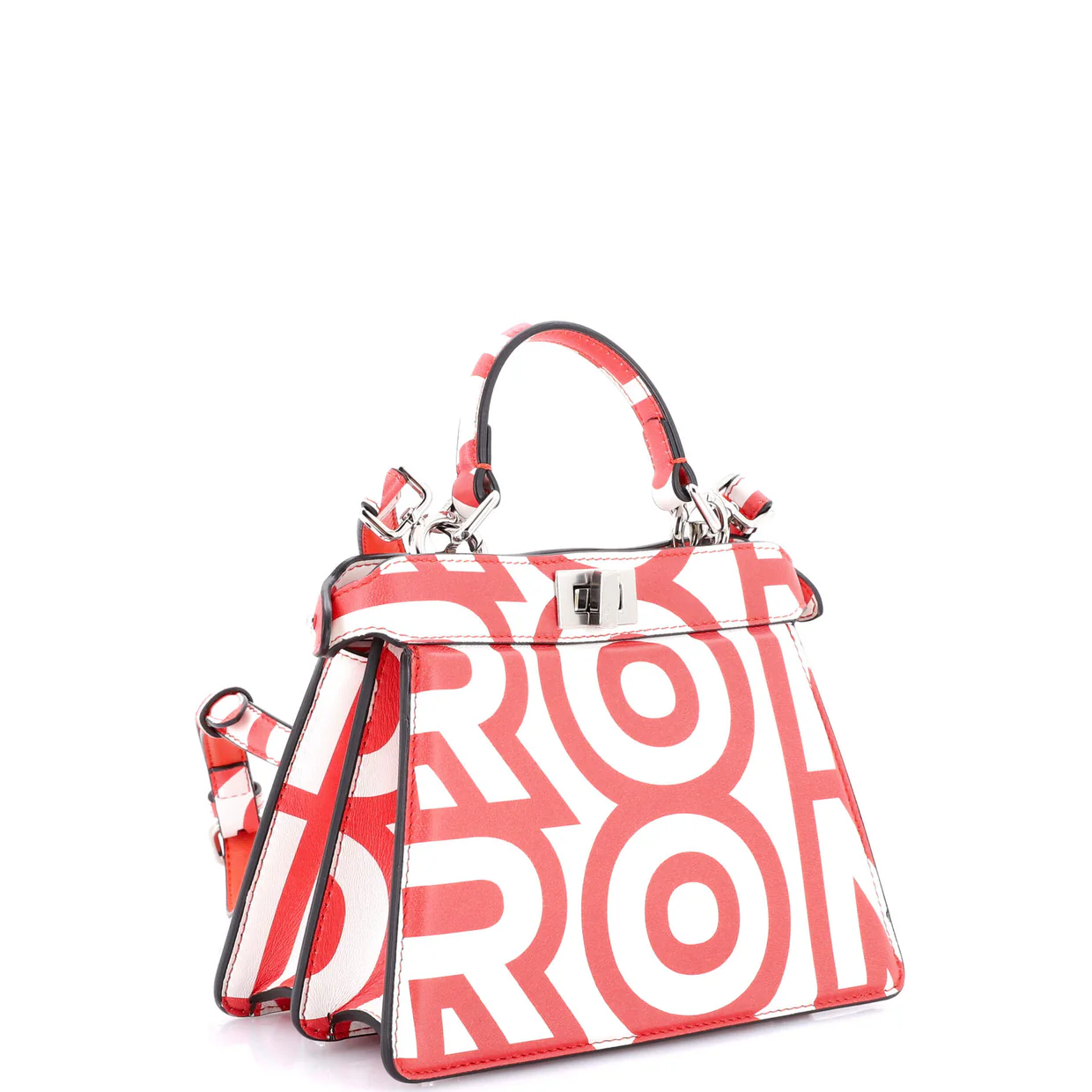 x Marc Jacobs Peekaboo ISeeU Bag Printed Leather Petite - Deep Luxury