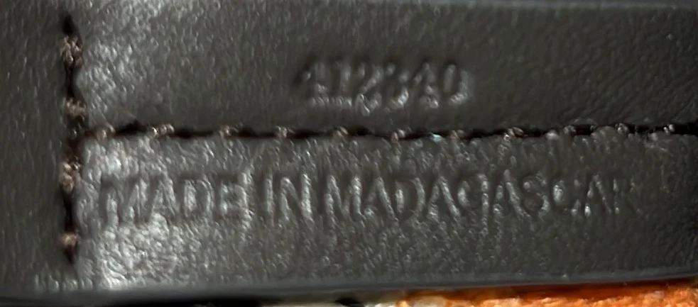 Embroidered Logo Convertible Tote Raffia Small - Deep Luxury