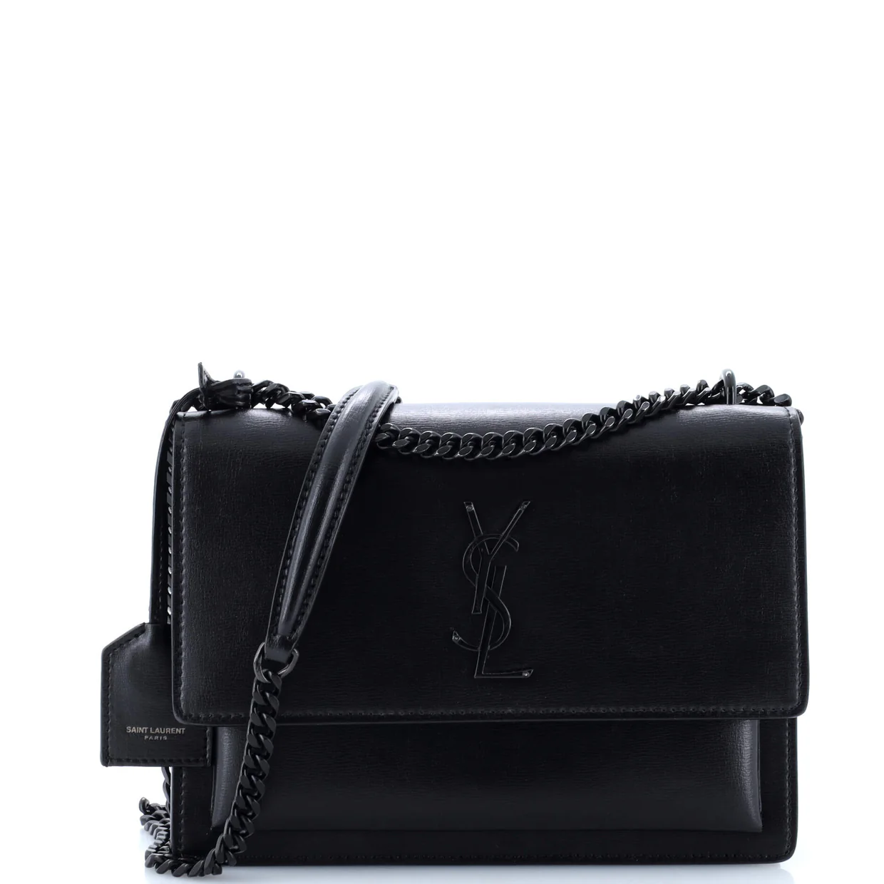 Sunset Crossbody Bag Leather Medium - Deep Luxury
