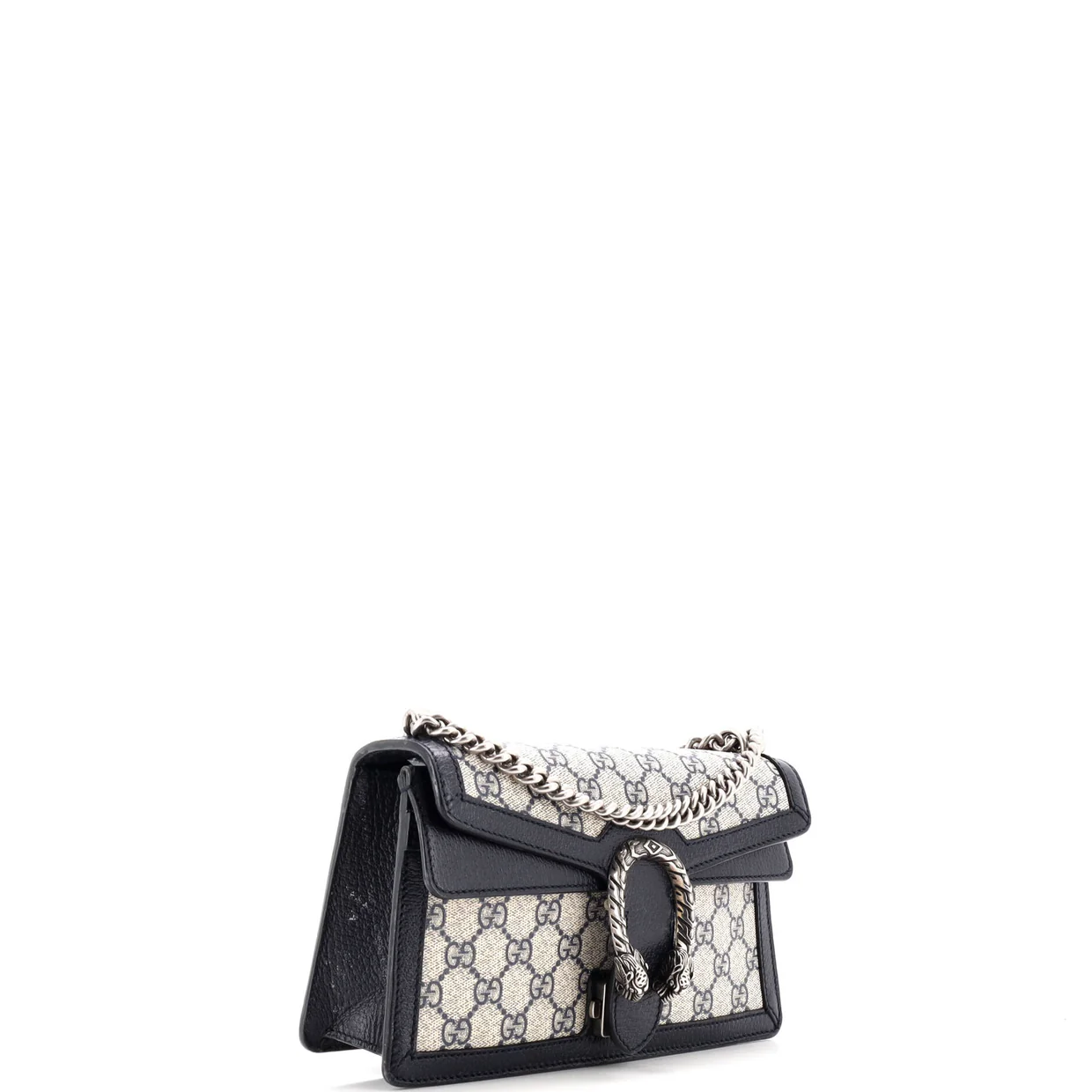 Dionysus Bag GG Coated Canvas with Leather Small - Deep Luxury