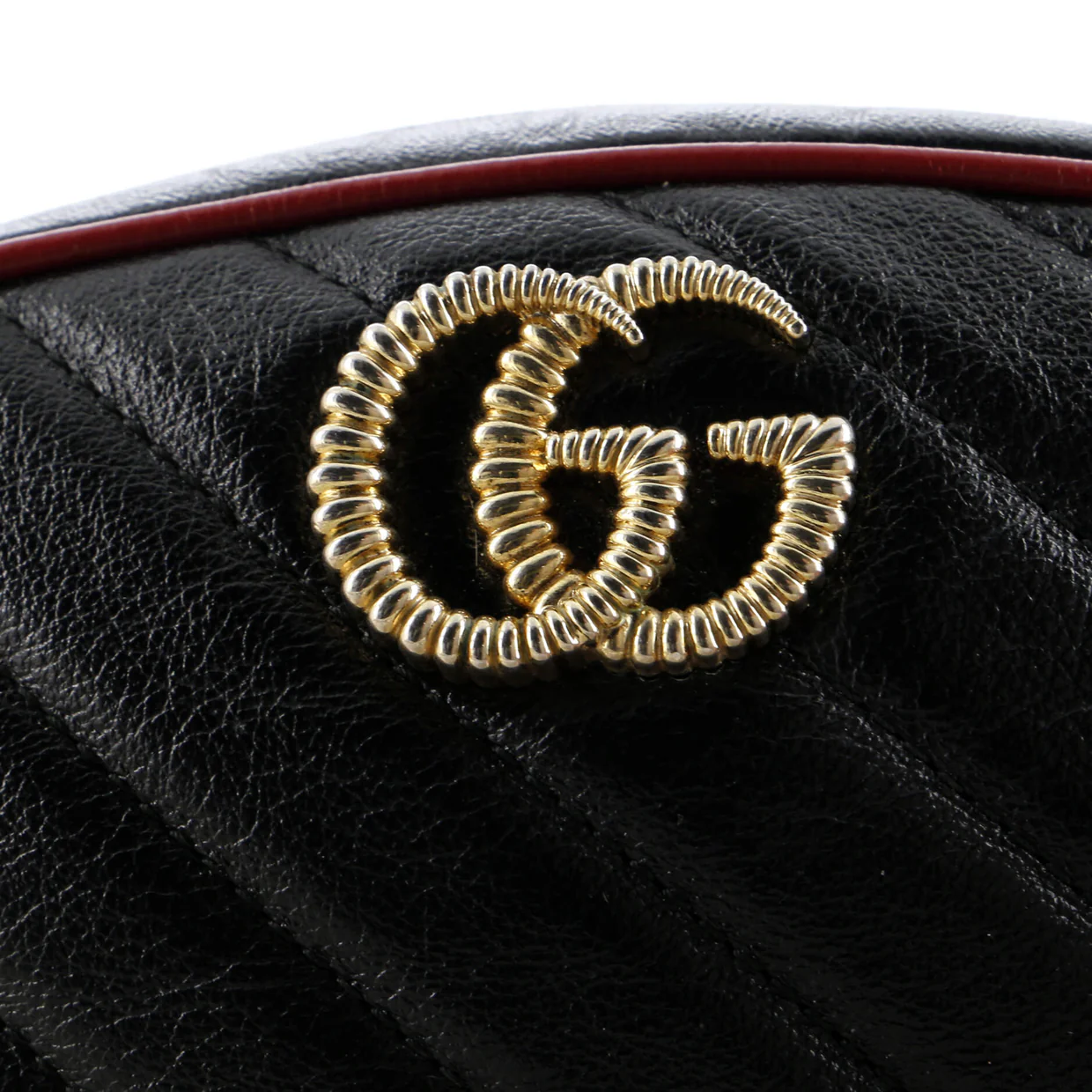 GG Marmont Belt Bag Diagonal Quilted Leather - Deep Luxury