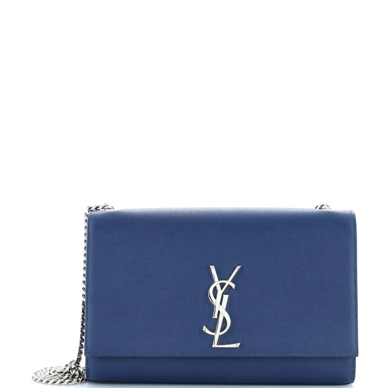 Classic Monogram Crossbody Bag Grainy Leather Medium - Deep Luxury