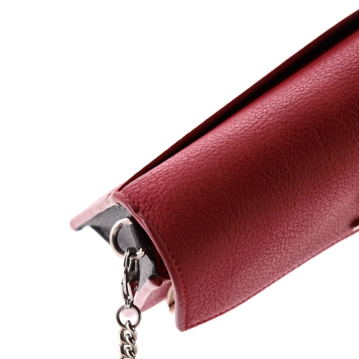 Mylockme Chain Pochette Leather - Deep Luxury