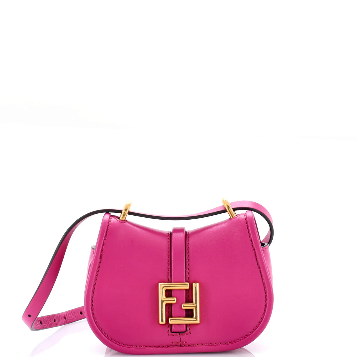 C'mon Shoulder Bag Leather Nano - Deep Luxury