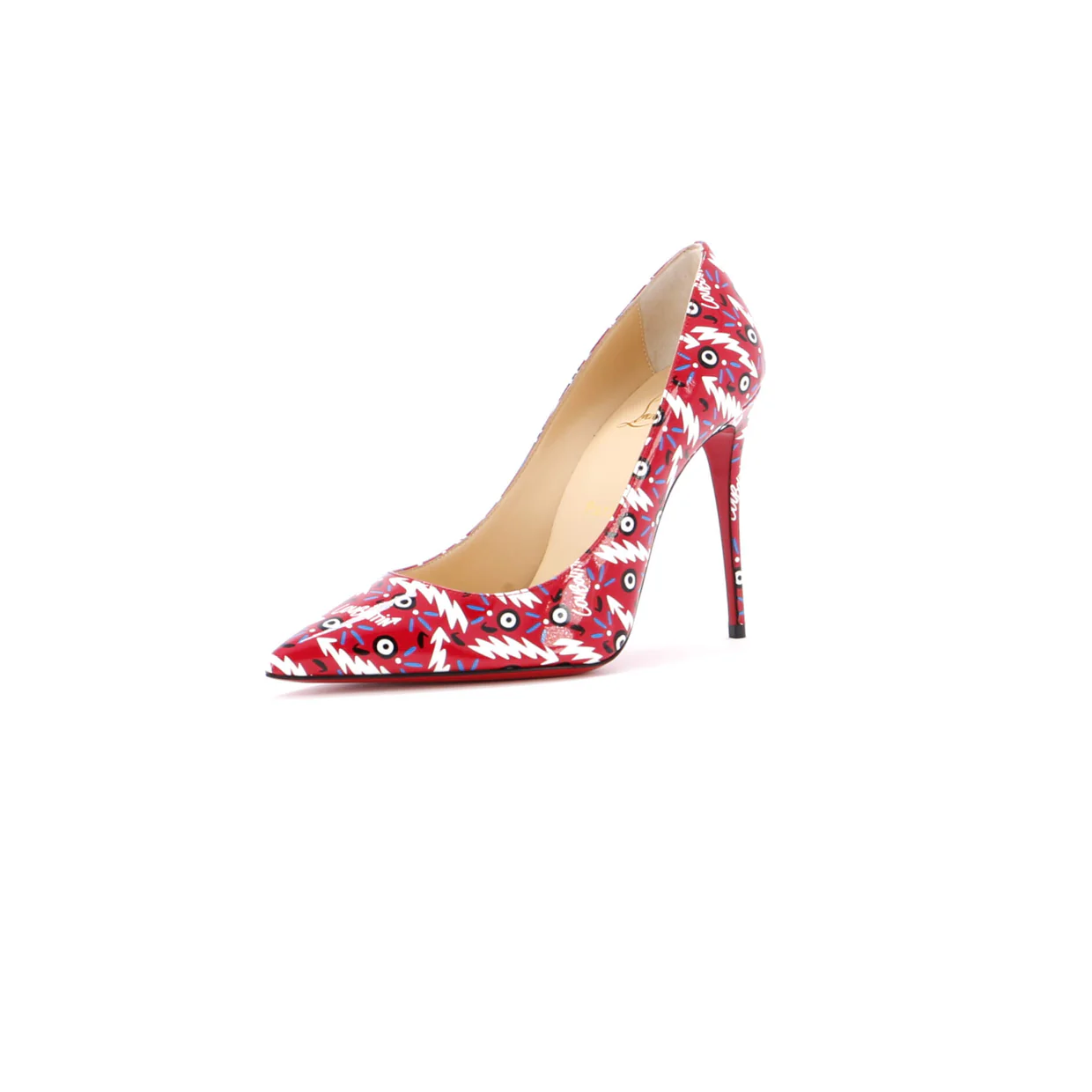 Women's Pigalle Follies Pumps Printed Patent 100 - Deep Luxury