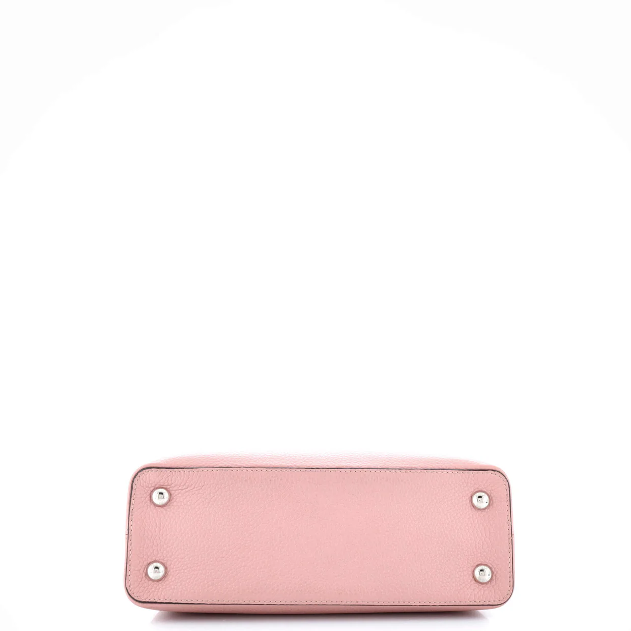 Capucines Bag Leather with Python PM - Deep Luxury