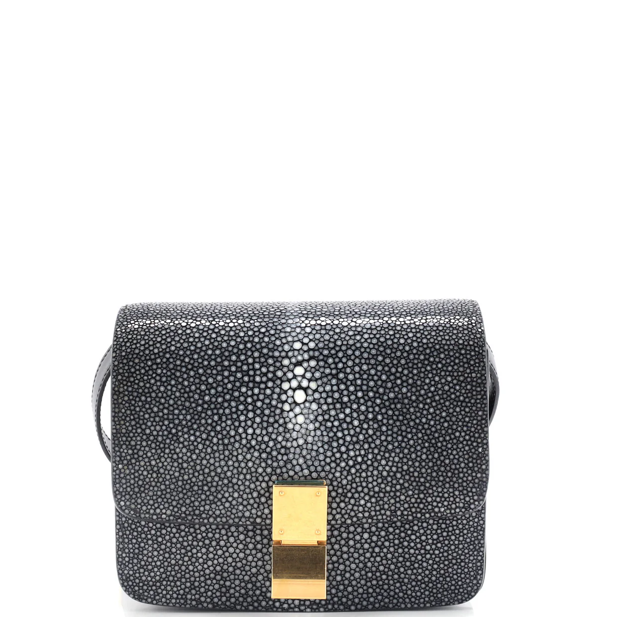 Classic Box Bag Stingray Small - Deep Luxury