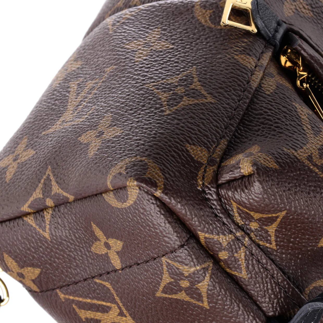 Palm Springs Backpack Monogram Canvas Mini - Deep Luxury