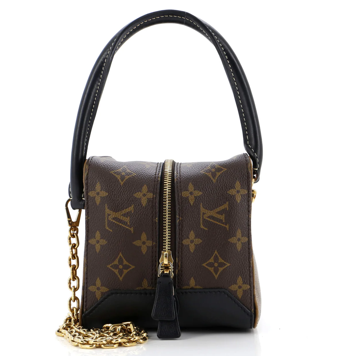 Square Bag Reverse Monogram Canvas - Deep Luxury