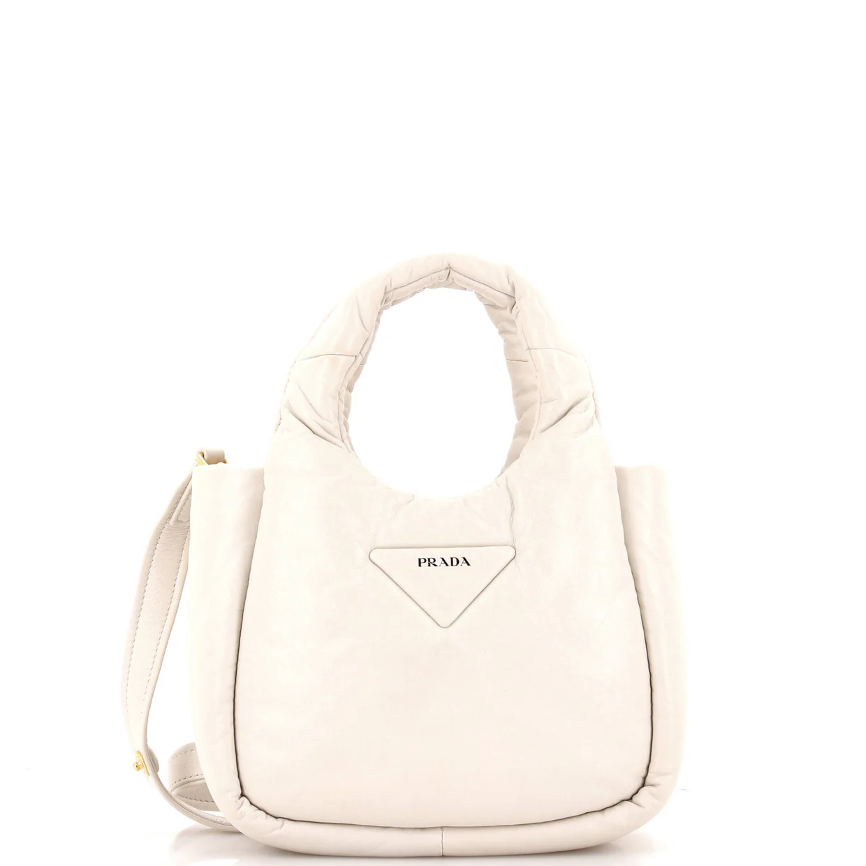 Padded Soft Tote Leather Mini - Deep Luxury