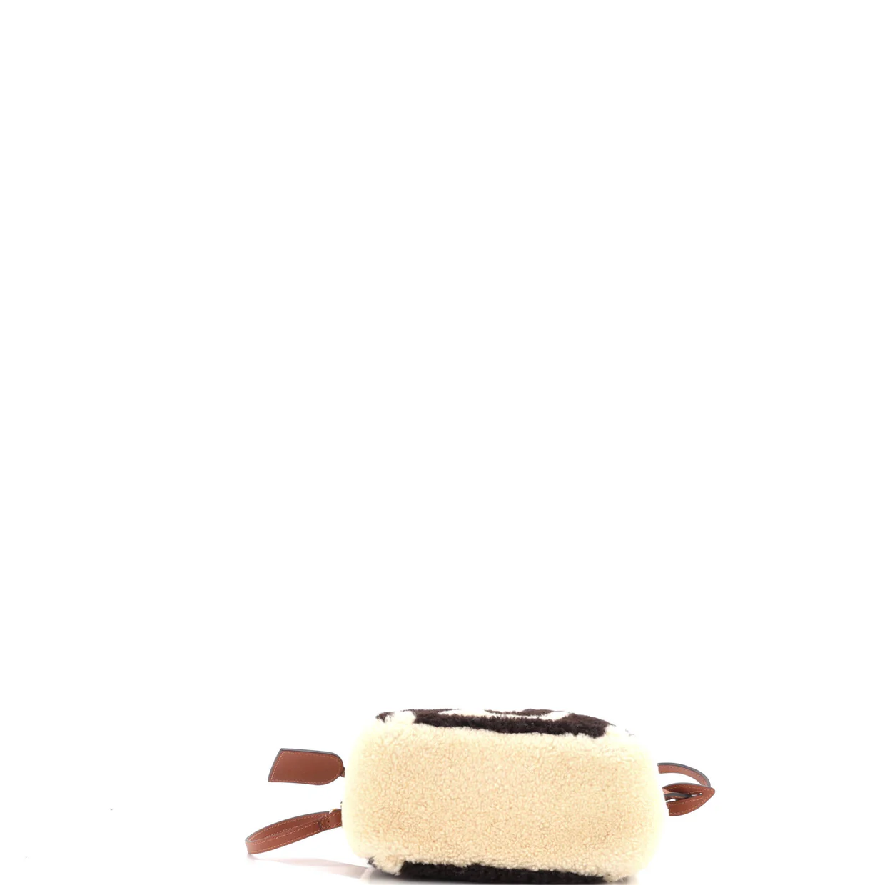 Beach Pouch Monogram Giant Teddy Fleece - Deep Luxury