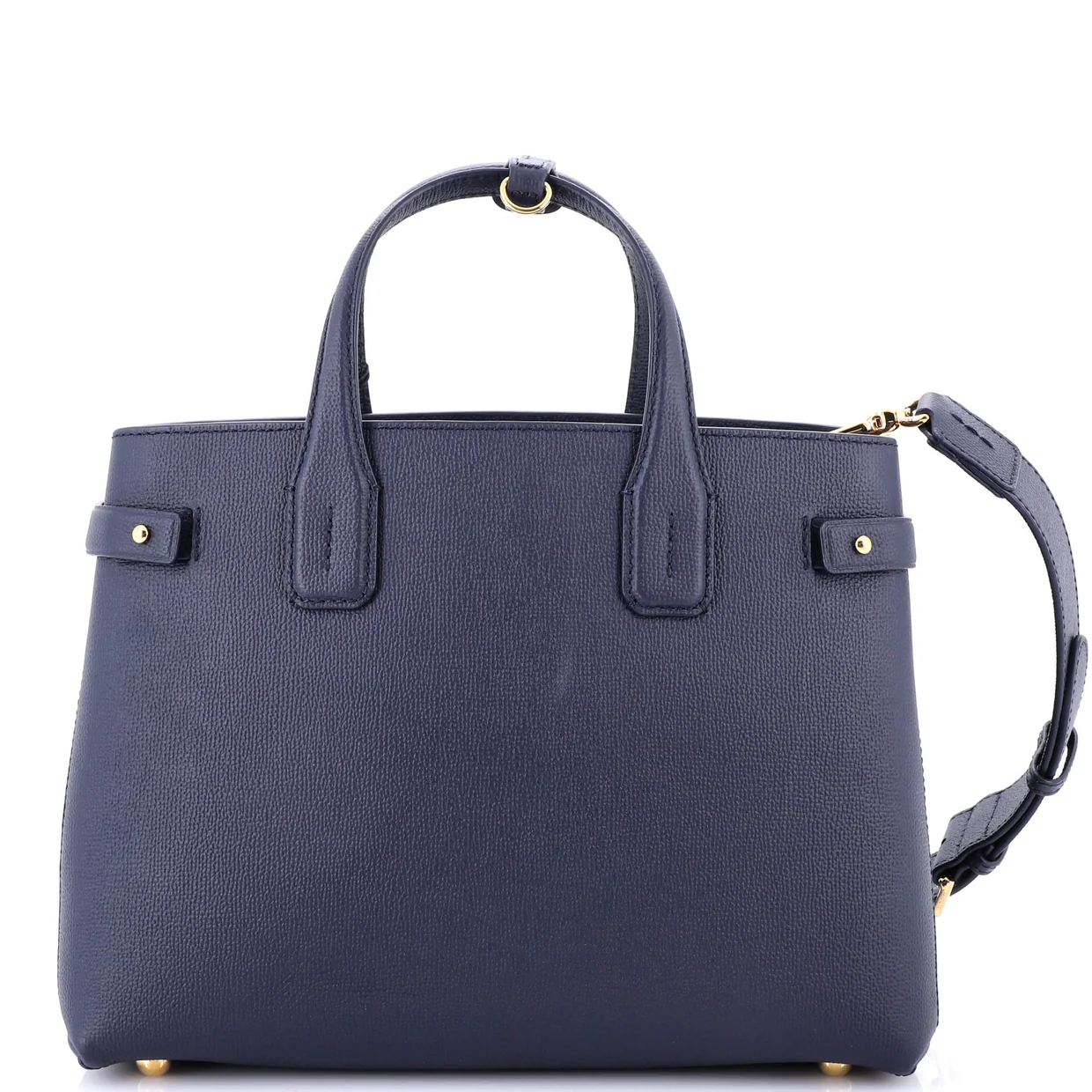 Banner Tote Leather Medium - Deep Luxury