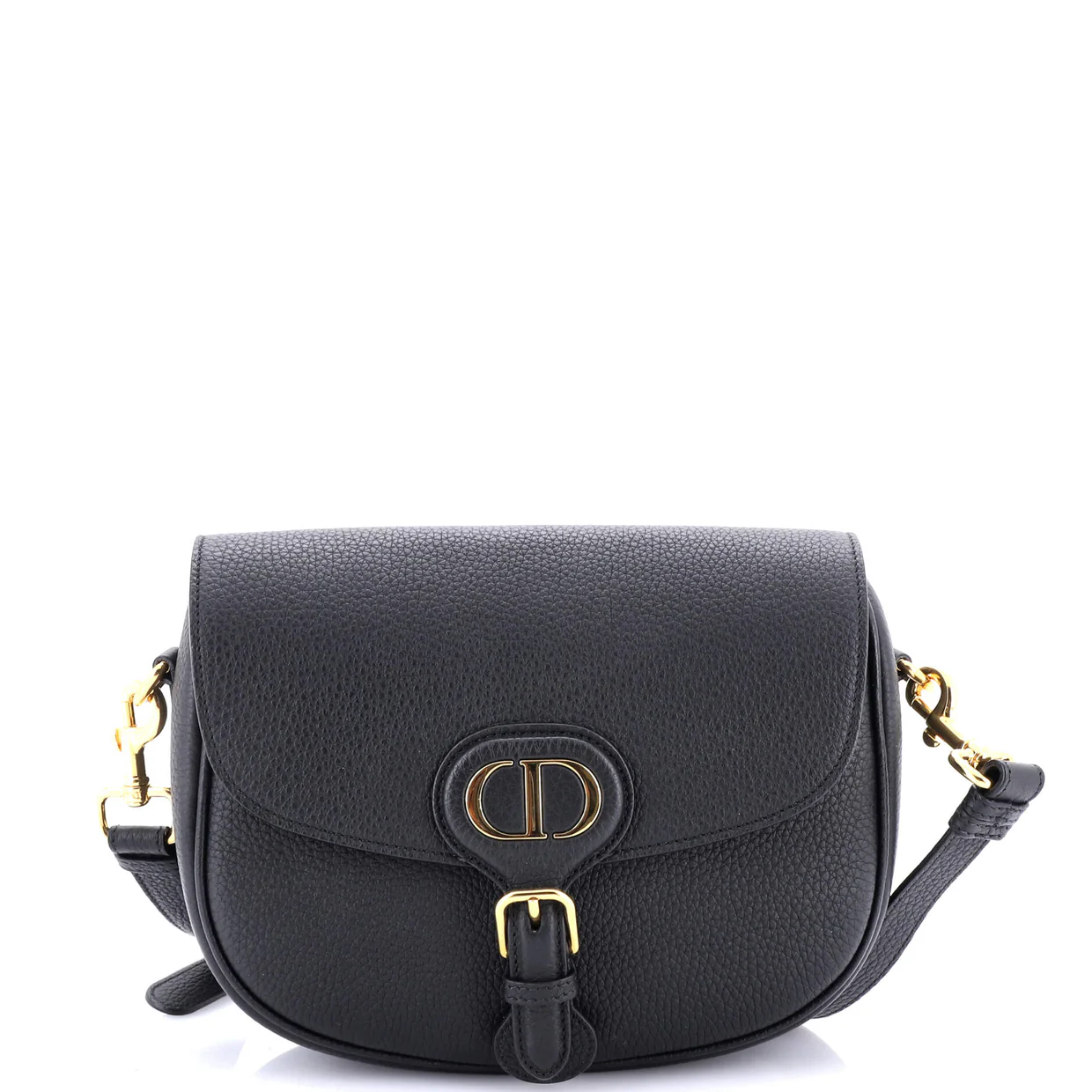 Bobby Flap Bag Leather Medium - Deep Luxury