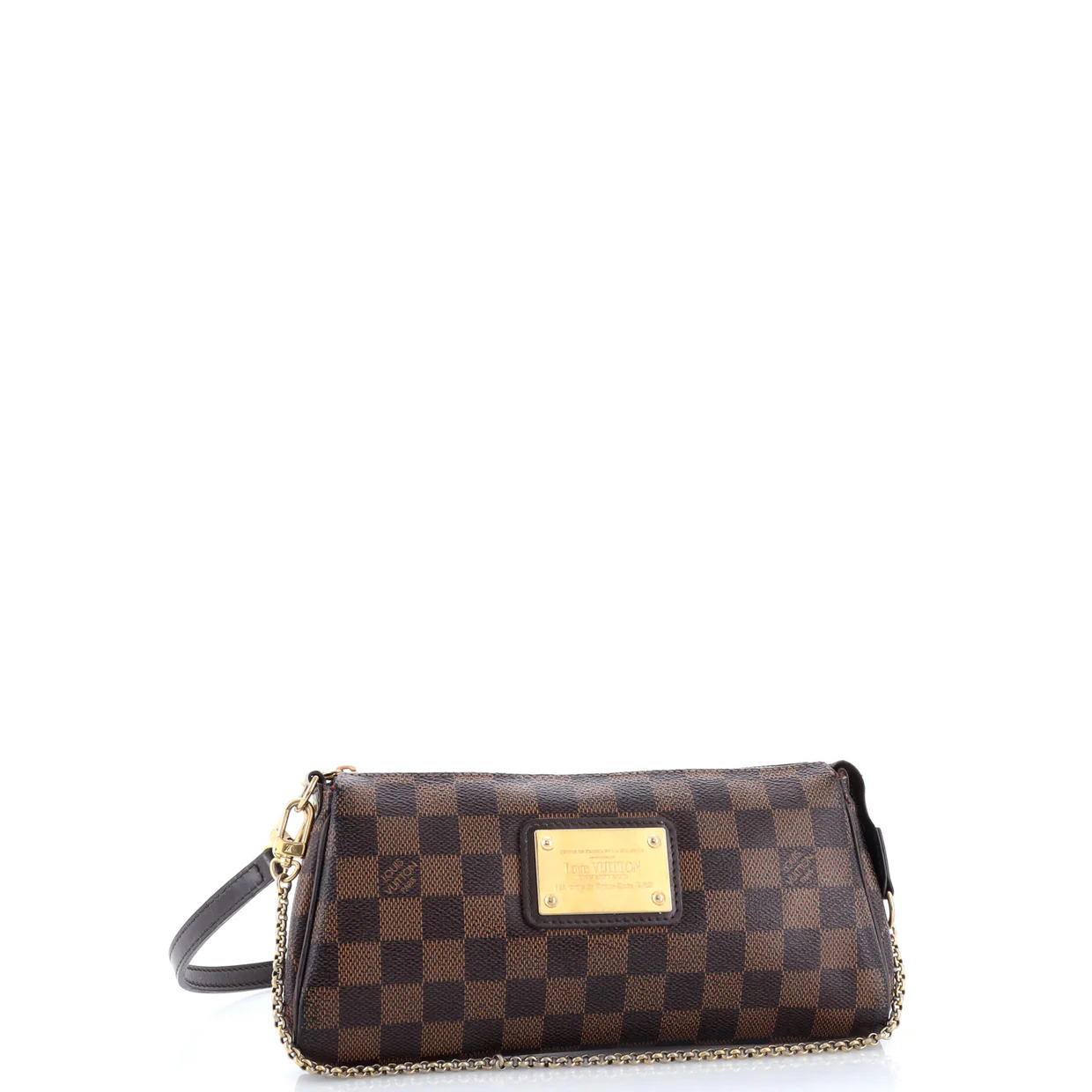 Eva Handbag Damier - Deep Luxury
