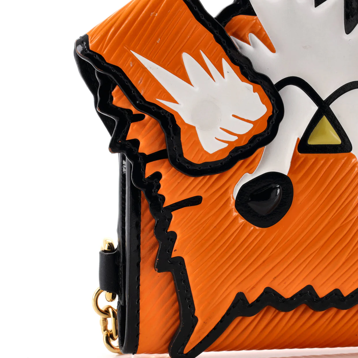 Cat Card Case Limited Edition Grace Coddington Epi Leather and Catogram Canvas - Deep Luxury