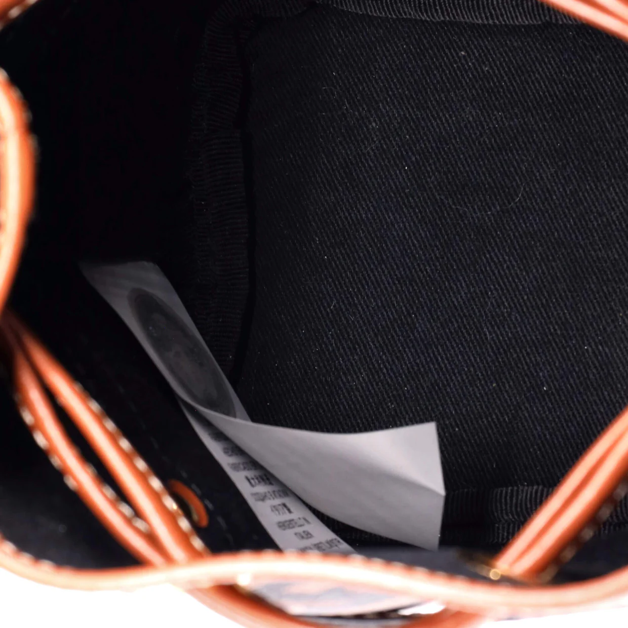 La Greca Bucket Bag Printed Coated Canvas Mini - Deep Luxury