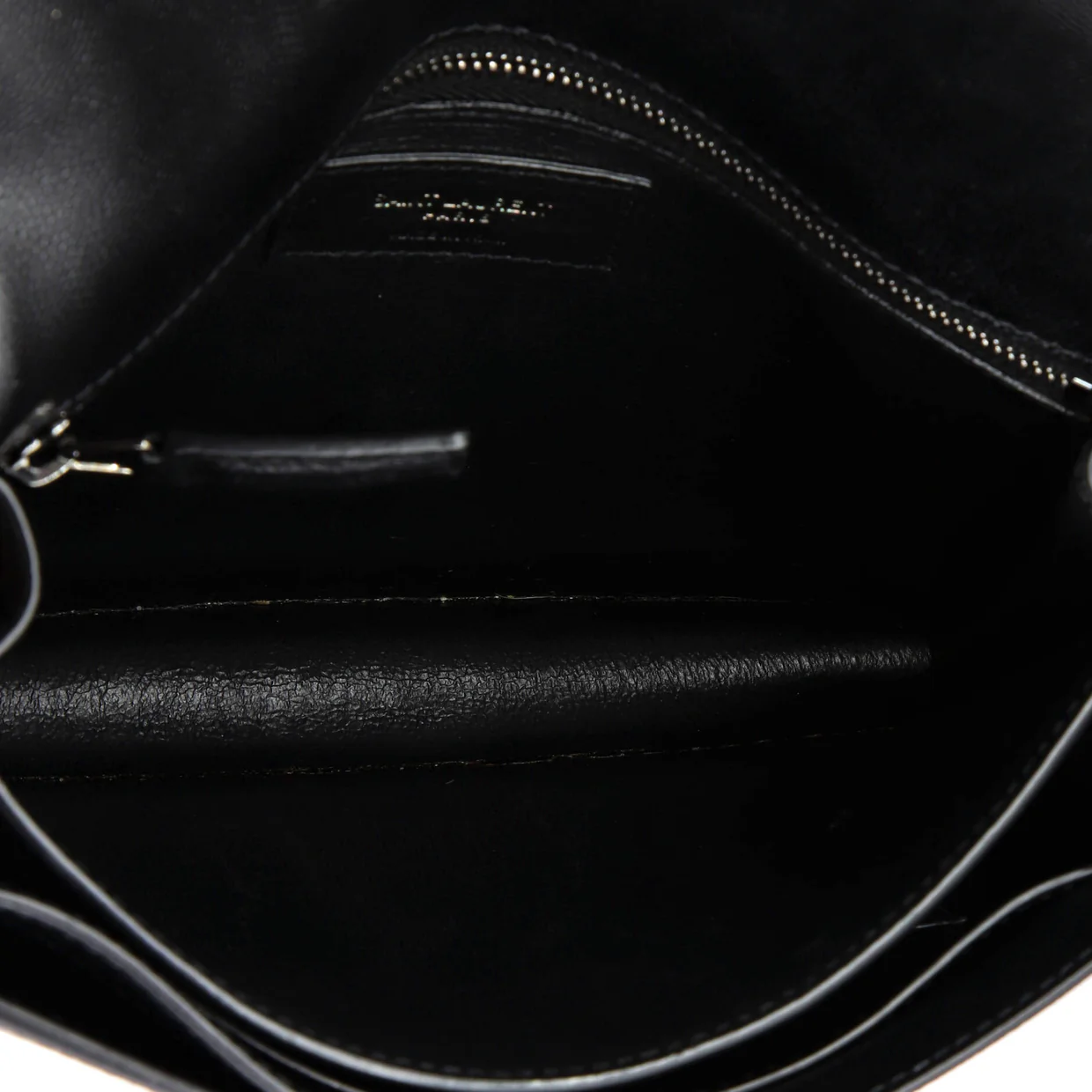 Cassandra Chain Shoulder Bag Leather Small - Deep Luxury