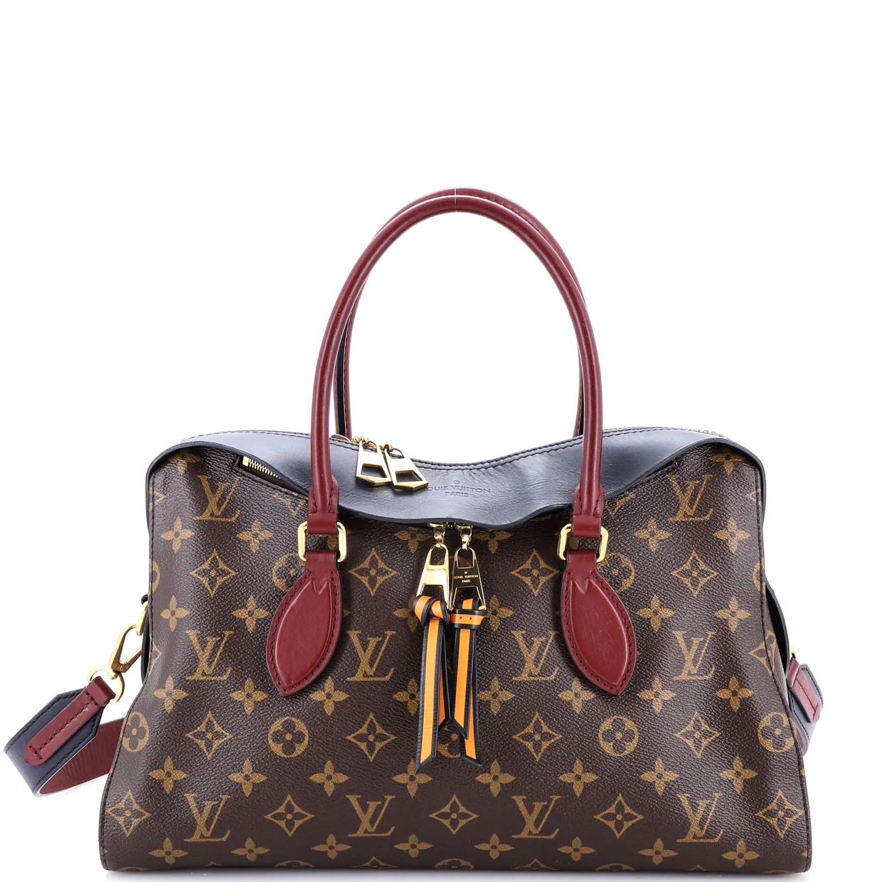 Tuileries Handbag Monogram Canvas with Leather - Deep Luxury