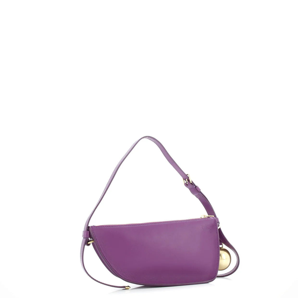 Shield Sling Shoulder Bag Leather Mini - Deep Luxury