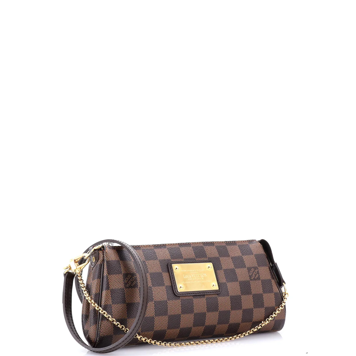 Eva Handbag Damier - Deep Luxury