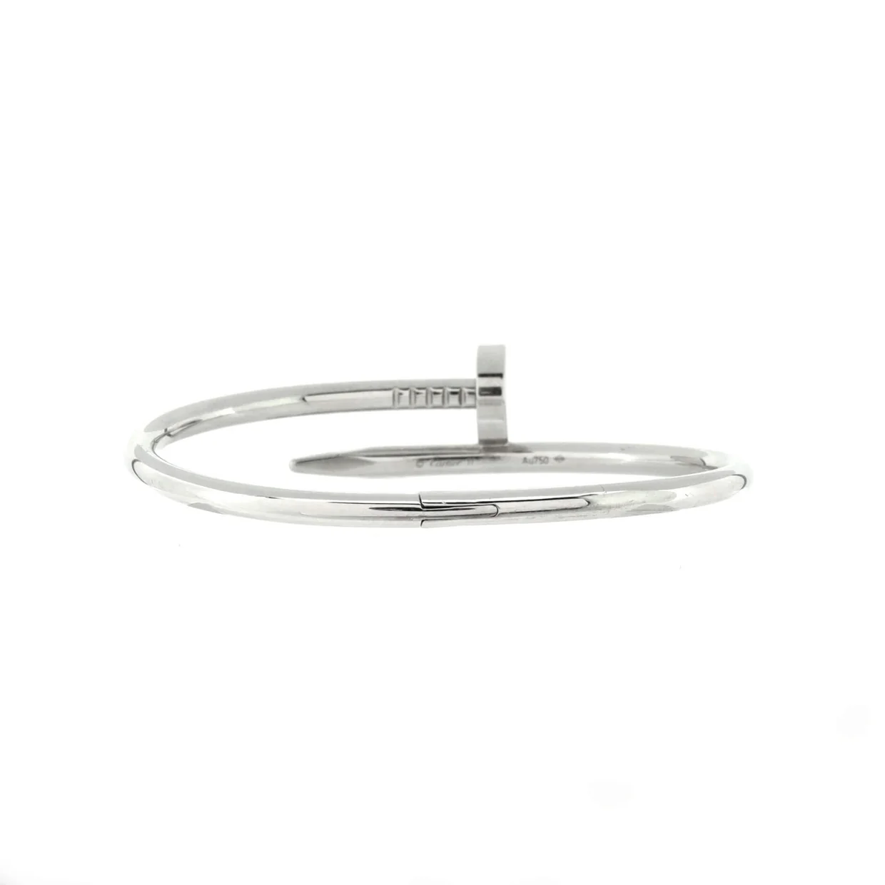 Juste un Clou Bracelet 18K White Gold Classic - Deep Luxury