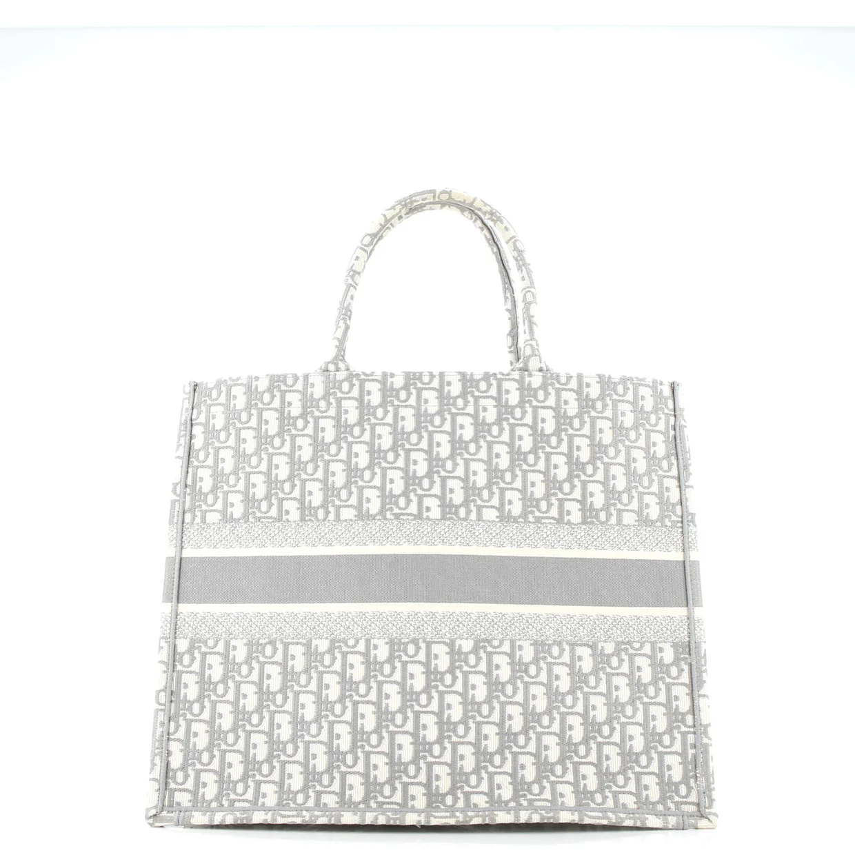 Book Tote Oblique Canvas Large - Deep Luxury